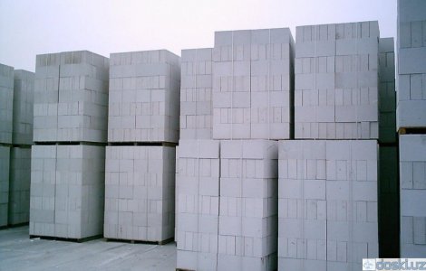ЖБИ, бетон, кирпич, сухие смеси: Газоблок