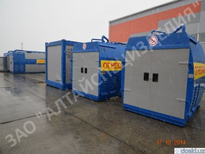 Газовое, топливное оборудование: Контейнерная автозаправочная станция КАЗС-5.1Д на 5 куб. м топлива