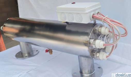 Промышленное оборудование: Бактерицидная установка ультрафиолетового обеззараживания воды – 35 м³/час.