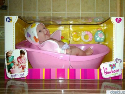 Игрушки и подарки: JC toys Bath Set La New Born кукла из Америки