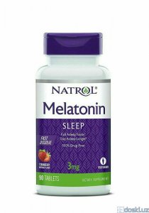 Прочее. Здоровье и красота: Natrol, Мелатонин 3 мг, 90 таблеток из Америки