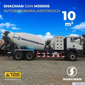 Строительная техника: Автобетоносмеситель SHACMAN М3000