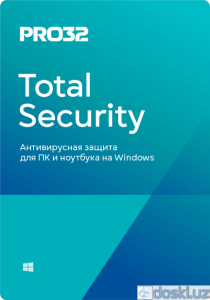 Антивирусы и безопасность: PRO32 Total Security лицензия на 1 год на 3 устройства