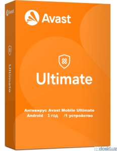 Антивирусы и безопасность: Антивирус Avast Mobile Ultimate Android 1 год / 1 устройство